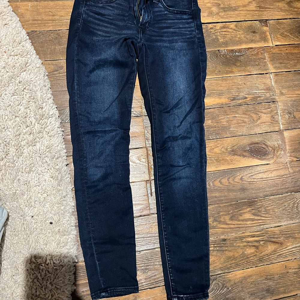Dark wash jegging